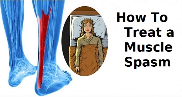 How to treat a muscle spasm