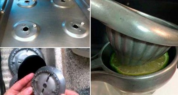 clean grease off stove top