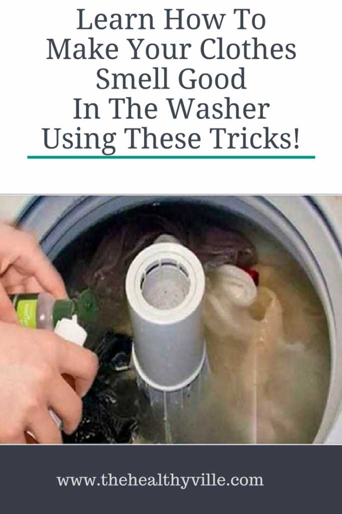 Learn How To Make Your Clothes Smell Good In The Washer Using These Tricks!