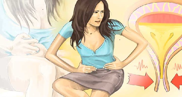 Vulva pressure and urgency to urinate