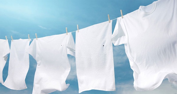 getting laundry white without bleach