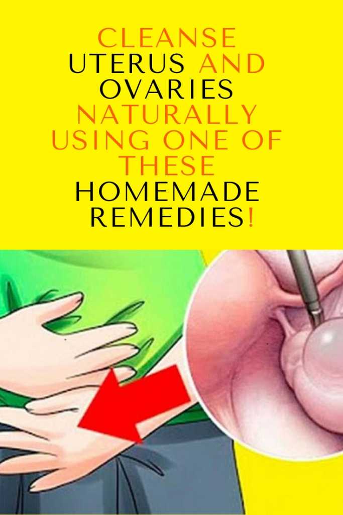 Learn How To Cleanse Uterus And Ovaries Naturally Using One Of These Homemade Remedies!