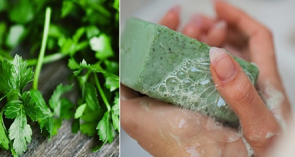 Learn How To Remove Pimples And Dark Spots Quickly Using A Homemade Parsley Soap