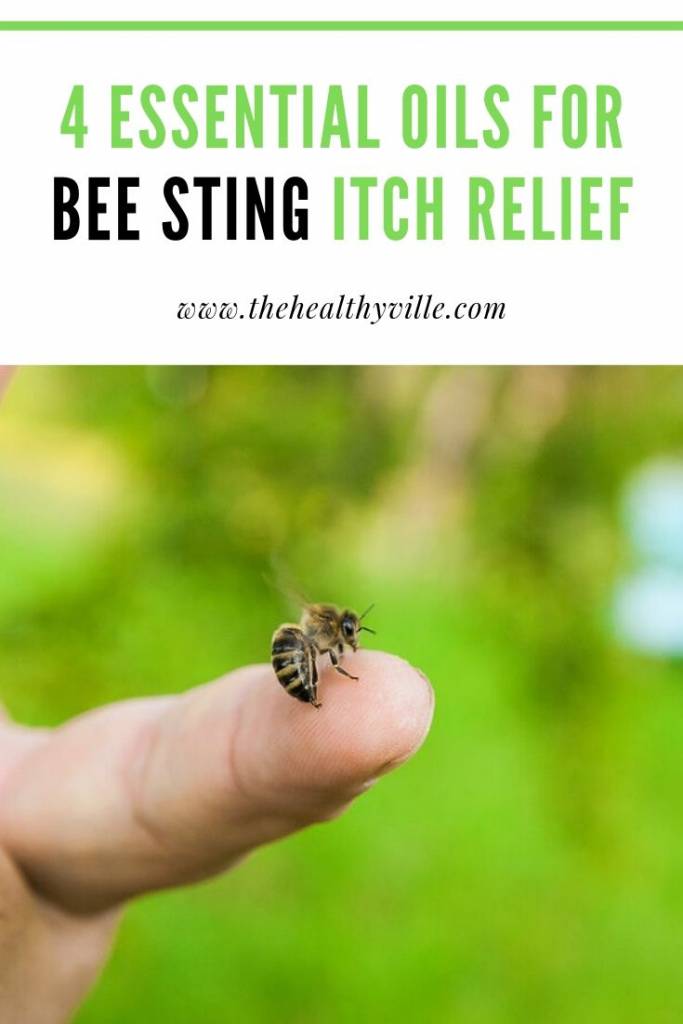 bee sting itch relief