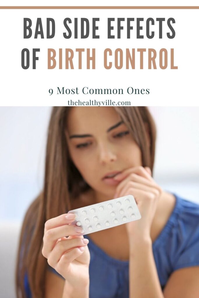 side effects of birth control